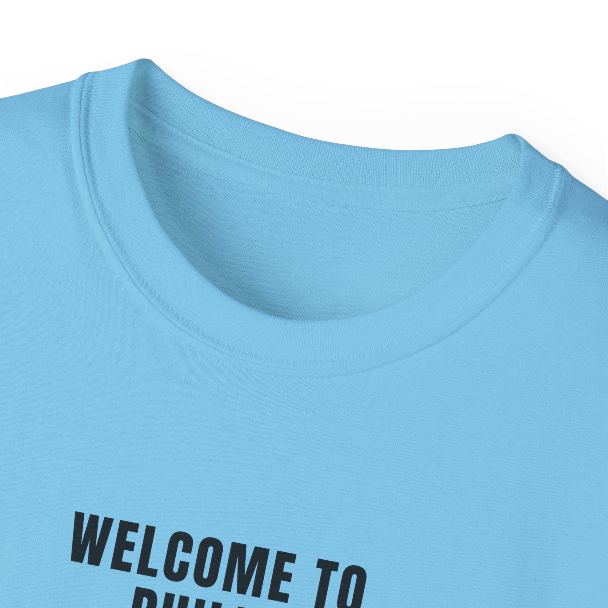 Welcome to Philadelphia Skull Tee | Philly Skull Shirt, Urban Gothic Tee