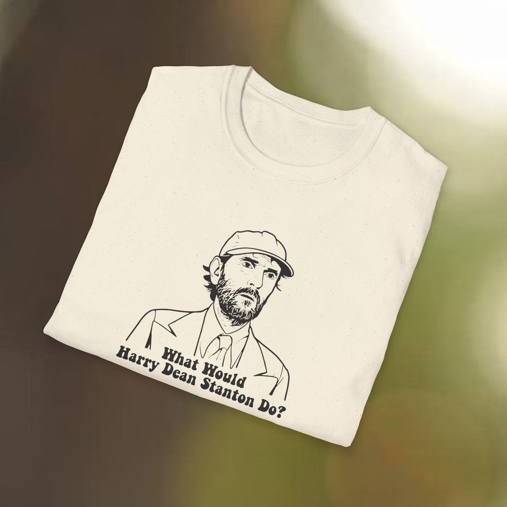 What Would Harry Dean Stanton Do? Unisex Softstyle T-Shirt, Casual Tee, Gift for Movie Lovers, Fun Apparel for All Occasions, Retro [...]