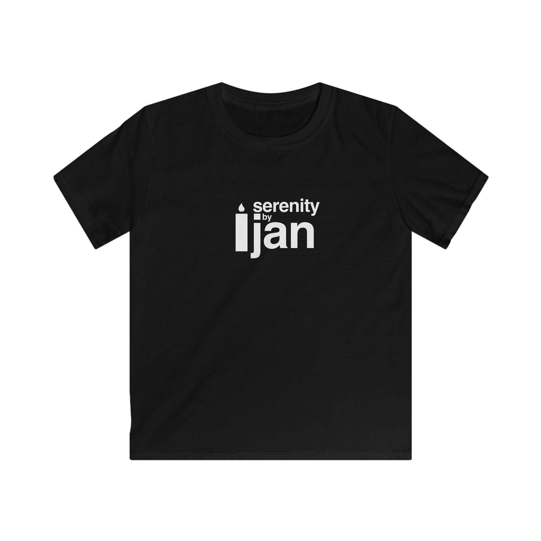 Serenity by Jan kids tee | Minimal Logo Shirt