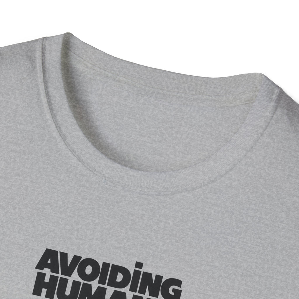 Unisex Bigfoot T-Shirt - Avoiding Humans Since Birth, Funny Tee for Sasquatch Fans, Gift for Introverts, Quirky Humor Shirt