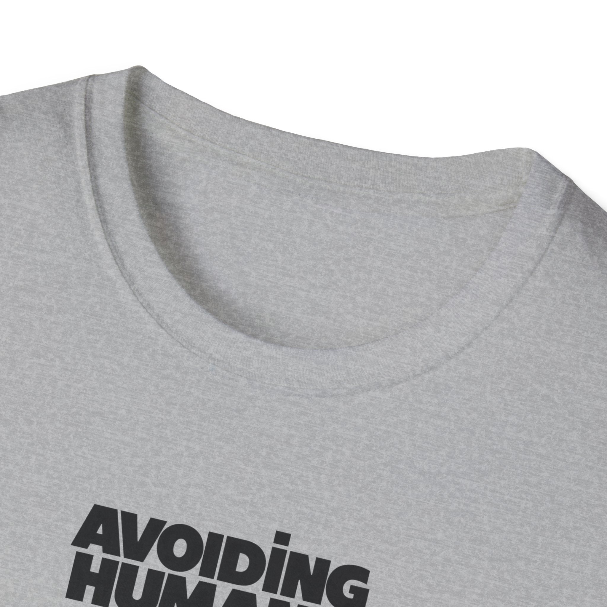 Unisex Bigfoot T-Shirt - Avoiding Humans Since Birth, Funny Tee for Sasquatch Fans, Gift for Introverts, Quirky Humor Shirt