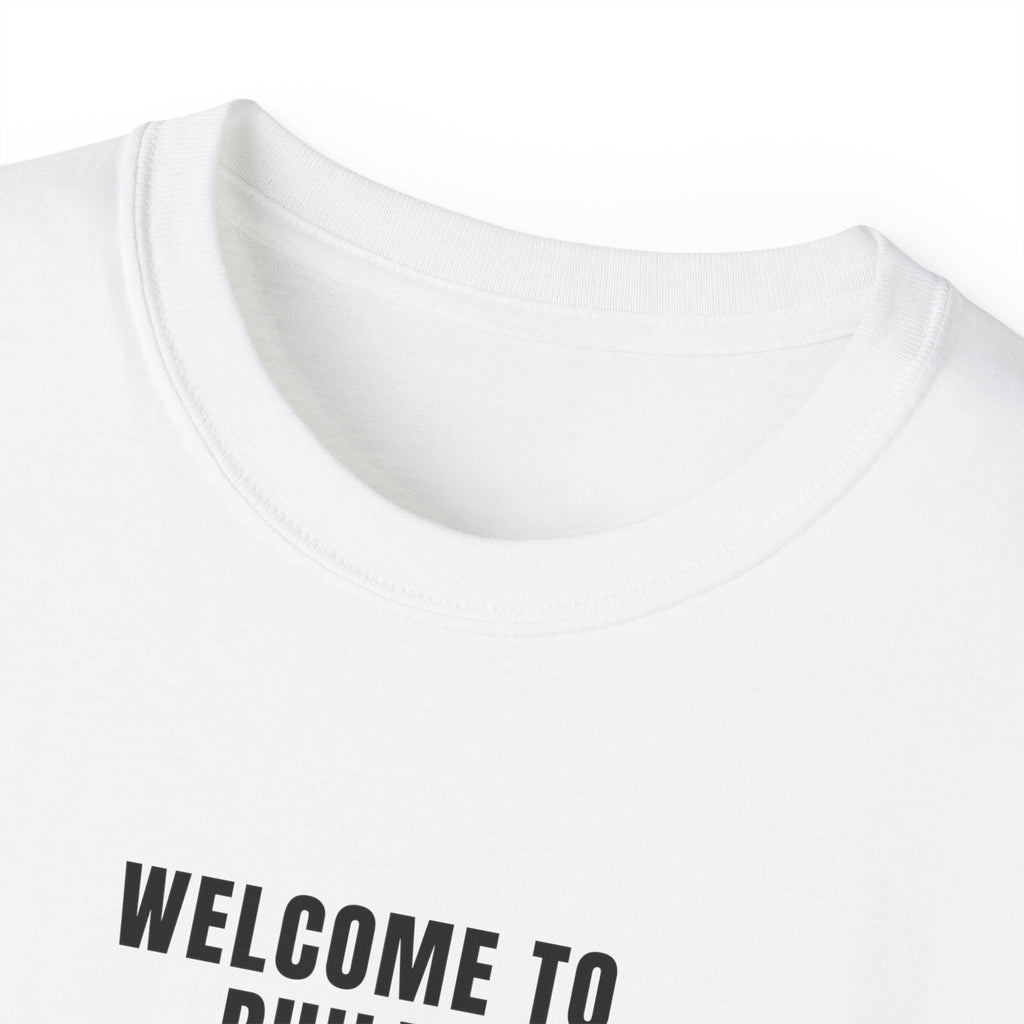 Welcome to Philadelphia Skull Tee | Philly Skull Shirt, Urban Gothic Tee